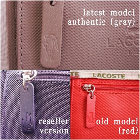 authentic lacoste tote bag original vs fake|is a lacoste genuine.